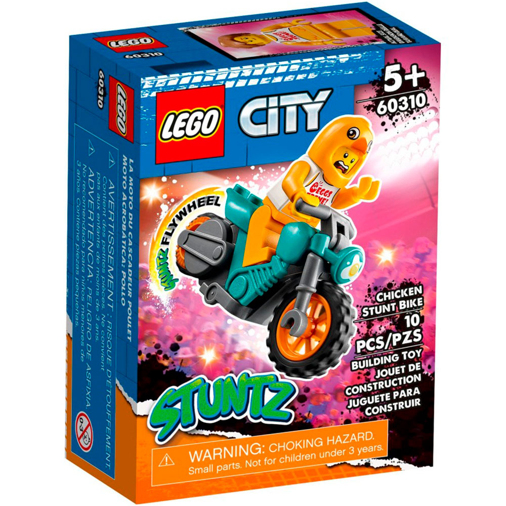 LEGO CITY Stuntz - Akrobatski motor: pile