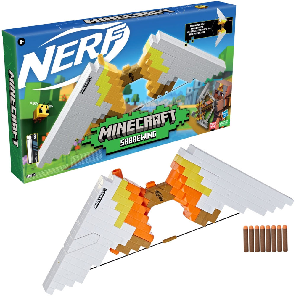 Nerf Minecraft Sabrewing blaster
