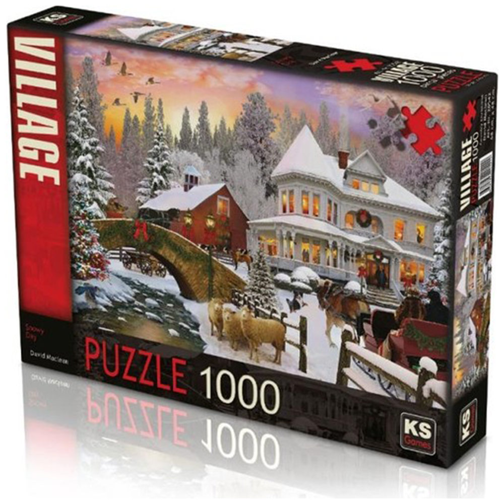 Puzzle 1000 delova Zimski sumrak